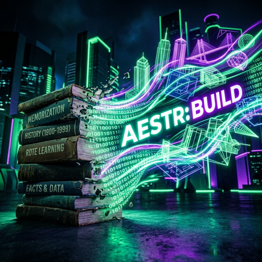 Ditch the Textbooks: Why AESTR Evaluates Your Code, Not Your Memory
